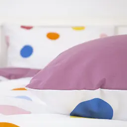 Комплект постільної білизни ТЕП Playful Circles полуторний білий - мініатюра 7