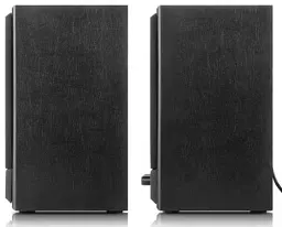 Колонки 2.0 REAL-EL S-305 Black, 2 x 20 Вт, МДФ, живлення від 220V, керування спереду - мініатюра 5