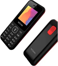 Мобiльний телефон Nomi i1880 Dual Sim Червоний - мініатюра 4