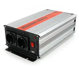 Інвертор напруги 12/220V Ritar RSX2000 2000Вт з апроксимованою синусоїдою - мініатюра 2