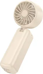 Вентилятор портативний HOCO HX602 transparent beige - мініатюра 4