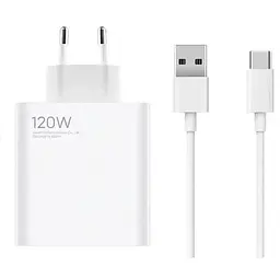 Комплект зарядний Xiaomi MDX-135-EF 120w HC з кабелем USB to Type-C