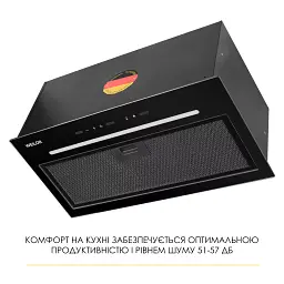 Витяжка повновбудована Weilor Luna Wbg 56 Black - мініатюра 5