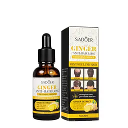 Сироватка против випадіння волосся Sadoer Ginger Anti-Hair Loss з екстрактом імбиру 30 мл SD89101