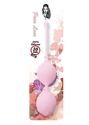 Вагінальні кульки Boss Series Pure Love, 20 см, світло-рожевий - мініатюра 2