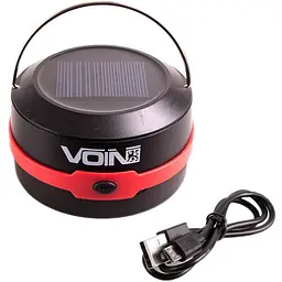 Ліхтар кемпінговий Voin 3 Вт XPE Power Bank 1200 мА·год (VL-53) - мініатюра 2
