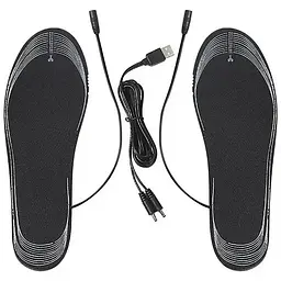 Устілки для взуття з підігрівом USB