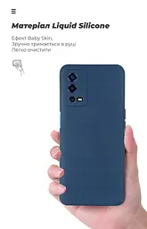 Чехол ArmorStandart ICON для OPPO A55 4G Camera cover Dark Blue (ARM61432) - мініатюра 7