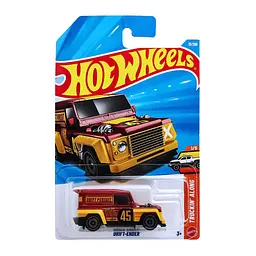 Базова машинка Hot Wheels Truckin Along Drift-Ender червоно-помаранчева (5785) JJH90-N521 - мініатюра 2