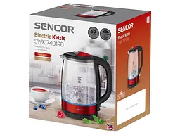 Електрочайник Sencor SWK 7401RD