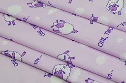 Комплект постільної білизни Home Line ягнята фіолетовий (159141) - мініатюра 2