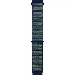 Ремінець DK CDK для Xiaomi Watch S1 Active 22mm Nylon Sport Loop (012416) (midnight fog) - мініатюра 2