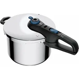 Скороварка Tefal Secure Trendy 6л з паровим кошиком нержавіюча сталь пластик kuh0014725