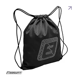 Сумка спортивна для взуття або інвентарю EasyFit чорна