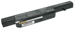 Акумулятор для ноутбука DNS C4500BAT6 Clevo C4500 11.1V Black 5200 mAh - мініатюра 2