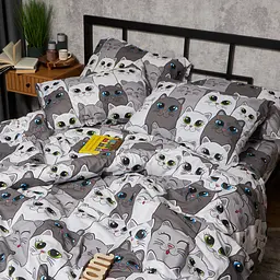 Набір наволочок Moon&Star Бязь Gold Люкс Furry Friends 50х70 см 2 шт - мініатюра 3