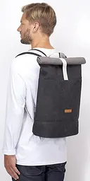 Рюкзак міський коттоновий Ucon 16L 319001205518 Сірий - мініатюра 1