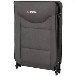 Розкладачка X-Fish Camp Bed 185х65х30 см Gey - мініатюра 5