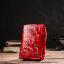 Жіночий шкіряний гаманець Canpellini 9,5х13,2х3 см acs0025520 - мініатюра 8