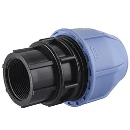 Муфта ПНД Vsplast 50x1 1/2 '' ВР 2002 000007884 - мініатюра 2