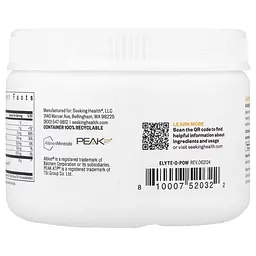 Електроліти Seeking Health Optimal Electrolyte смак апельсину 190.8 г - мініатюра 4