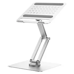Підставка для ноутбуку WIWU ZM-S801 Rotative Foldable Laptop Stand Silver - мініатюра 4
