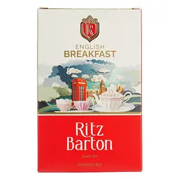 Уцінка. Чай чорний байховий Ritz Barton English Breakfast 90 г - мініатюра 1