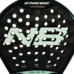 Ракетка для паделу ENEBE SUBURBAN GREEN 12K - мініатюра 5