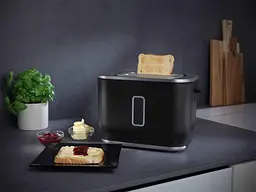 Тостер, 800Вт, пластик/метал, чорний Gorenje kuh0014901 - мініатюра 5