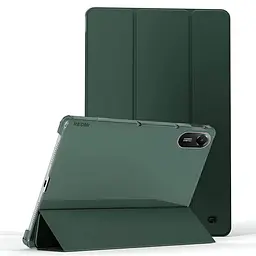 Чохол-книжка на планшет Xiaomi Redmi Pad 2, Flex Case, dark green, протиударний, обкладинка з трискладовою підставкою та авто. пробудженням для планшета 11 , шкіряний, на магніті, ArmorStandart (ARM86101) - мініатюра 2