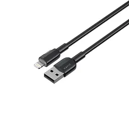 Кабель Havit CB306C 2.4A USB - Lightning 1 м чорний (HV-CB306C) - мініатюра 4