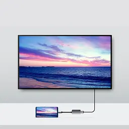 Перехідник адаптер Baseus Little Box Type-C to HDXiaomi+Type-C Smart HUB Converter CAHUB-E0G Grey - мініатюра 6