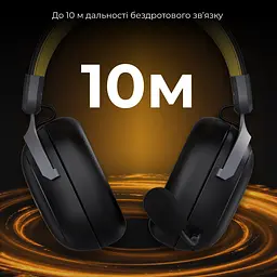 Навушники Ajazz AHM08 MAX 3-Mode Black (AHM08-MAX-BGY) - мініатюра 10