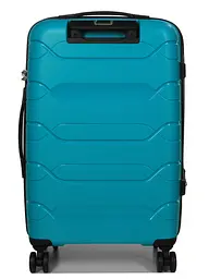 Валіза середня M поліпропілен Worldline Airtex 282 74л 64×41×26см Бірюзова - мініатюра 4