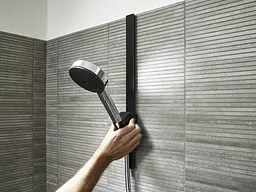 Тримач для душу Hansgrohe WallStoris Matt White 27917700 Білий матовий - мініатюра 2