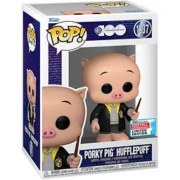 Фігурка Funko Pop Exclusive Фанко Поп Looney Tunes Porky Pig Hufflepuff Луні Тюнз Поркі Піг 10 см LT PPH 1337 - мініатюра 3