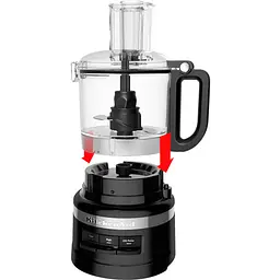 Кухонний комбайн KitchenAid 5KFP0719EOB Onyx Black [80431] - мініатюра 4