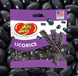 Драже Jelly Belly Jelly Beans Liquorice Bags 70г - мініатюра 3