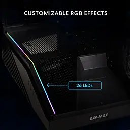 Корпус Lian Li V100 MINI Black (G99.V100MIX.00) Без БП - мініатюра 6