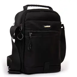 Чоловіча сумка-планшет Lanpad чорний (LAN7669 black)