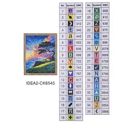 Набір з алмазною мозаїкою "Узбережжя" 40*50 см, IDEA2-CK6545, ТМ "99IDEAS" - мініатюра 8