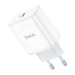 Зарядний пристрій HOCO C104A Stage USB-C PD20W White (6931474782892) - мініатюра 3
