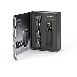 Набір для стрижки Babyliss Super-X Metal Black Edition для голови, вусів, бороди, носа і тіла чорний (MT991E) - мініатюра 3
