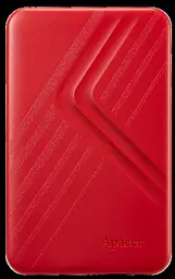 Зовнішній жорсткий диск Apacer PHD External 2.5'' USB 3.2 Gen. 1 AC236 1Tb Red (color box) - мініатюра 3