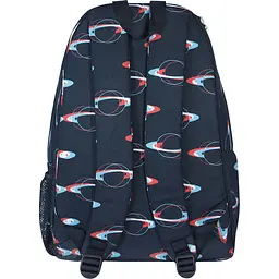 Рюкзак Bagland Stylish 24 л сублімація 1345 чорний з принтом (00518664) - мініатюра 4
