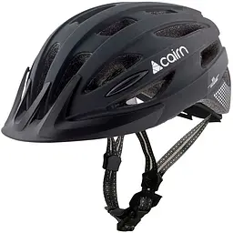 Велошолом Cairn Fusion LED USB 59-62 Чорний