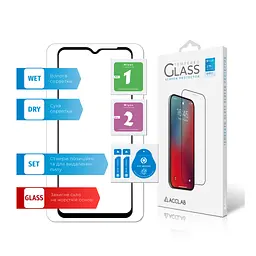 Скло захисне ACCLAB Full Glue Samsung M13 Black (1283126544927) - мініатюра 7