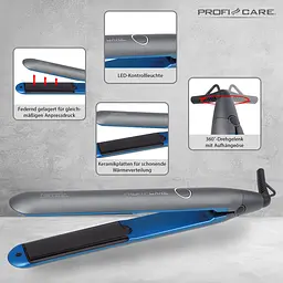 Випрямляч для волосся PROFI CARE PC-HC 3072 Blue - мініатюра 2
