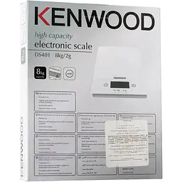 Ваги кухонні Kenwood DS 401 - мініатюра 5