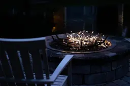Вулична сонячна гірлянда 5 метрів з 50 LED лампами, тепле світло, комплект 2 шт - мініатюра 4